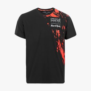 Oracle Red Bull Racing Black Stripe Tee
