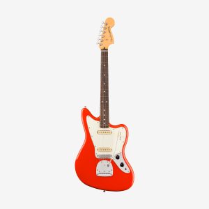 Fender Player II Jaguar Electic Guitar in Coral Red