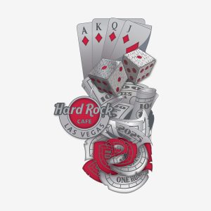 Limited Edition Las Vegas Poker Snake Pin